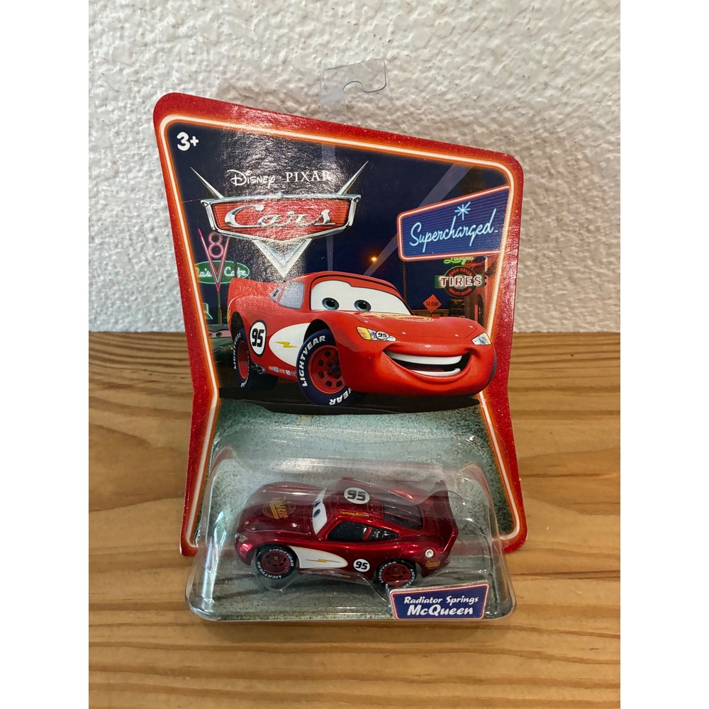 Disney Pixar Cars Supercharged Radiator Springs McQueen Die-Cast Vehicle New